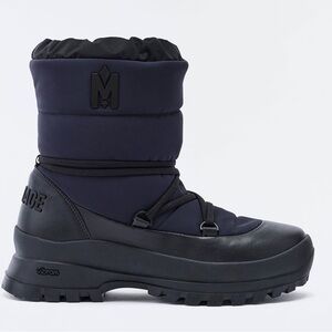 MACKAGE CONIQUER BLACK 38 - BRAND.NEW LADIES MOON BOOTS (DOWN)